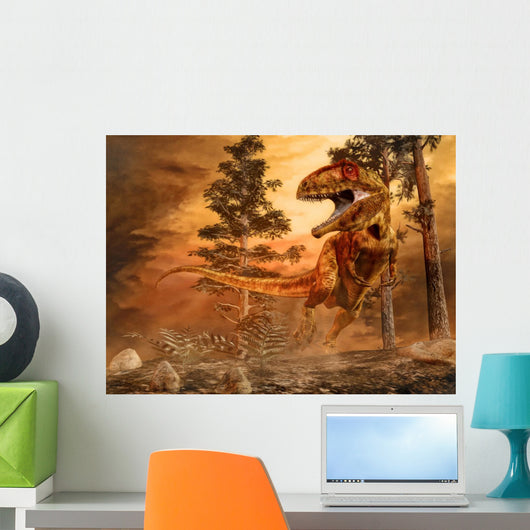 Giganotosaurus Hunting Wall Decal