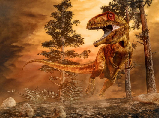 Giganotosaurus Hunting Wall Decal
