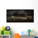 Group Iguanodons Struggle through Wall Decal