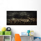 Group Iguanodons Struggle through Wall Decal