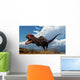 Majungasaurus Breaks into Run Wall Decal