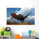 Majungasaurus Breaks into Run Wall Decal