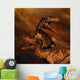 Portrait Pair Megalosaurus Dinosaurs Wall Decal
