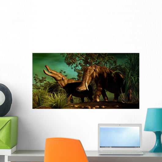 Platybelodon Was Large Herbivorous Wall Decal