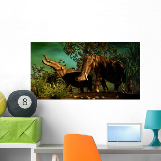 Platybelodon Was Large Herbivorous Wall Decal
