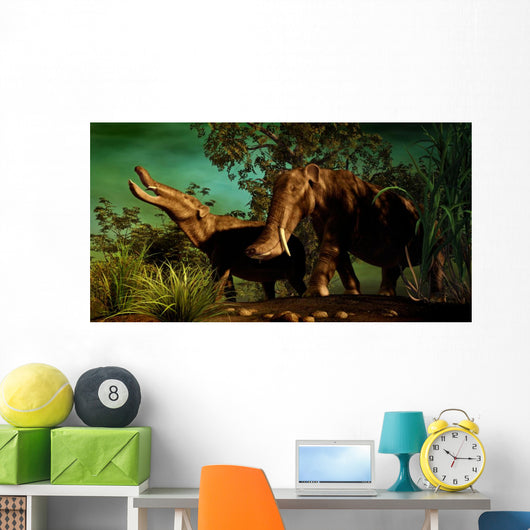 Platybelodon Was Large Herbivorous Wall Decal