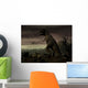Old-fashioned Depiction Tyrannosaurus Rex Wall Decal