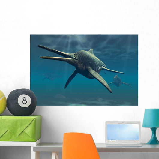 Shonisaurus Was Genus Ichthyosaur Wall Decal