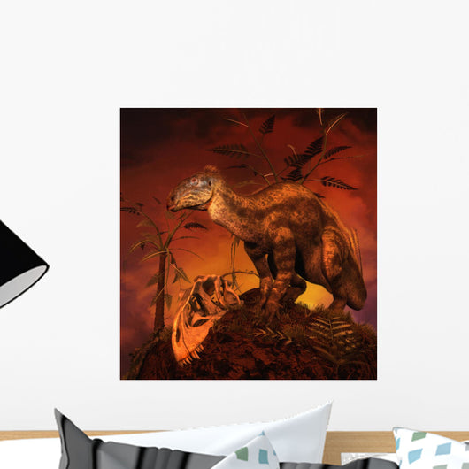Tenontosaurus Was Ornithopod Dinosaur Wall Decal