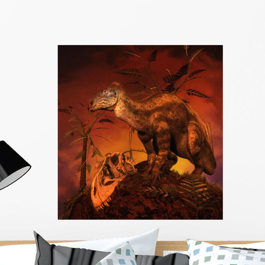 Tenontosaurus Was Ornithopod Dinosaur Wall Decal
