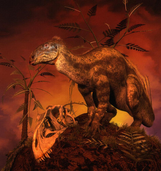 Tenontosaurus Was Ornithopod Dinosaur Wall Decal