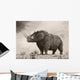 Woolly Rhinoceros Is Extinct Wall Decal