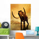 Woolly Mammoth Dramatic Frozen Wall Decal