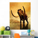 Woolly Mammoth Dramatic Frozen Wall Decal