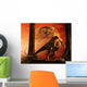 Yangchuanosaurus Standing over His Wall Decal