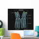 Homologous Chromosomes with Annotations Wall Decal
