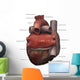 Posterior Human Heart Anatomy Wall Decal