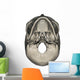 Inferior Human Skull Anatomy Wall Decal