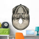 Inferior Human Skull Anatomy Wall Decal