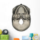 Inferior Human Skull Anatomy Wall Decal