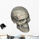 Three Quarters Human Skull Wall Decal
