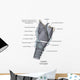 Mid-sagittal Larynx Anatomy with Wall Decal