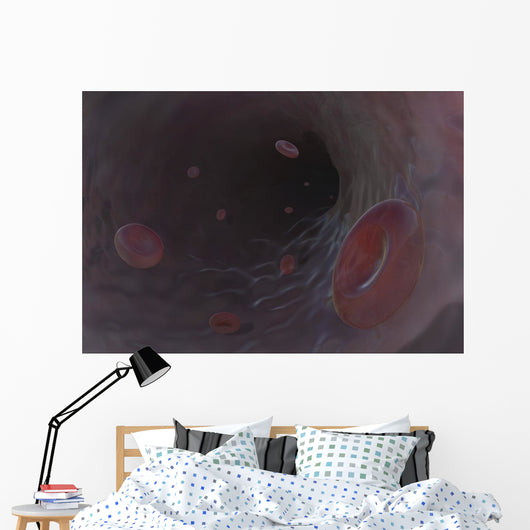 Red Blood Cells Blood Wall Decal