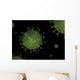 Microscopic Viruses Floating Environment Wall Decal