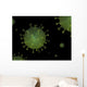 Microscopic Viruses Floating Environment Wall Decal