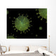 Microscopic Viruses Floating Environment Wall Decal
