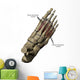 3D Model Foot Small Muscles Labeled Wall Decal
