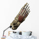 3D Model Foot Top Wall Decal