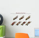 Muscles Foot Wall Decal
