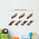 Muscles Foot Wall Decal