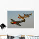 Two P-40 Warhawks and Wall Decal