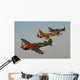 Two P-40 Warhawks and Wall Decal