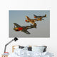Two P-40 Warhawks and Wall Decal
