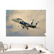 F-15dj Eagle Japan Air against Cloud Wall Decal