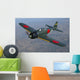 A6m Japanese Zero Flying Front Wall Decal