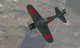 A6m Japanese Zero Flying over Fields Wall Decal