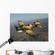 Ad-5 Skyraider Flying over Wall Decal