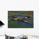 P-63 Kingcobra Flying over Wall Decal