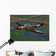 P-63 Kingcobra Flying over Wall Decal
