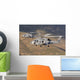 Two Mh-60 Helicopters Us Wall Decal