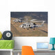 Two Mh-60 Helicopters Us Wall Decal