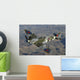 British Supermarine Spitfire Mk-16 In-Flight Wall Decal