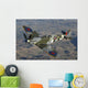 British Supermarine Spitfire Mk-16 In-Flight Wall Decal