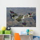 British Supermarine Spitfire Mk-16 In-Flight Wall Decal