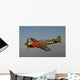 P-40 Warhawk Flying Sky Wall Decal