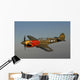P-40 Warhawk Flying Sky Wall Decal